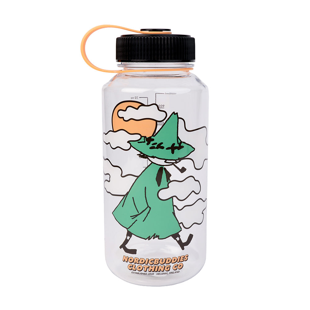Snufkin Temperament Everyday Water Bottle Beige - The Official Moomin Shop
