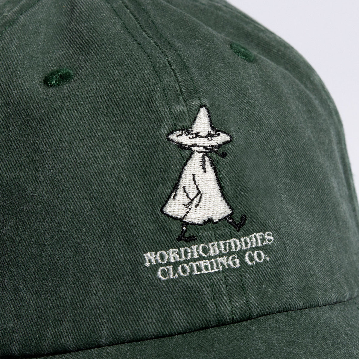 Snusmumrikken Caps Denim Grønn - Nordicbuddies