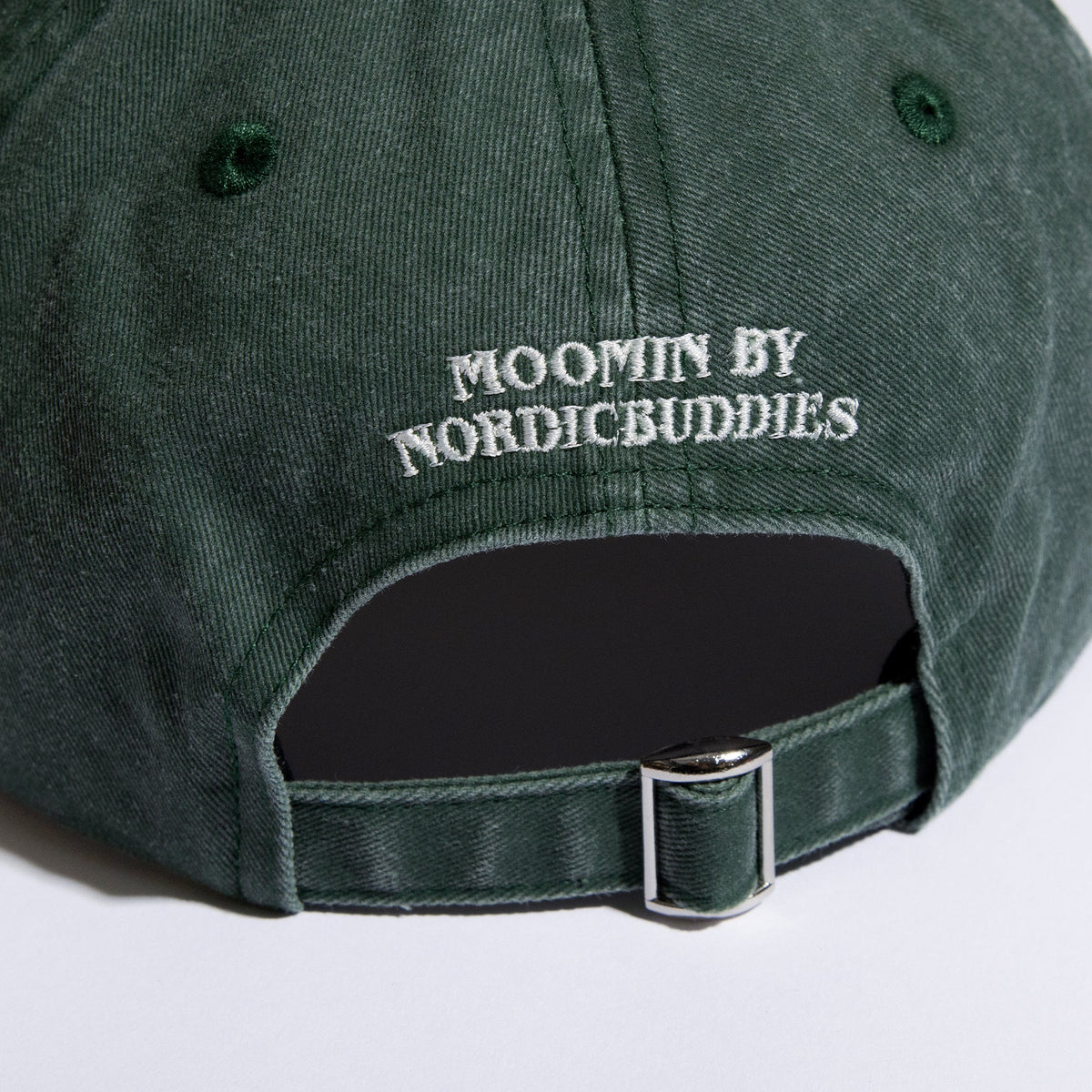 Snusmumrikken Caps Denim Grønn - Nordicbuddies