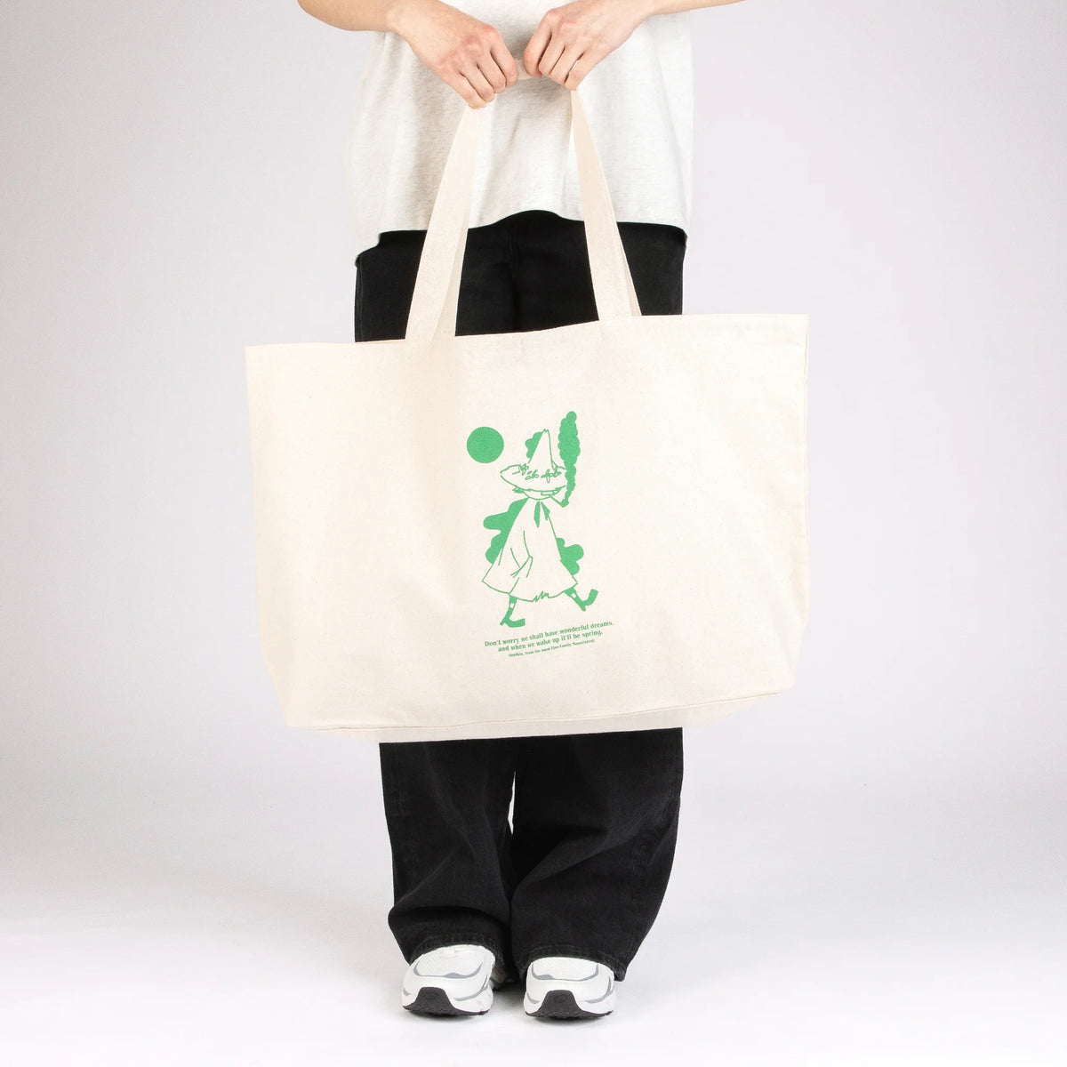 Ekstra Stor Tote Bag Snusmumrikken - Nordicbuddies