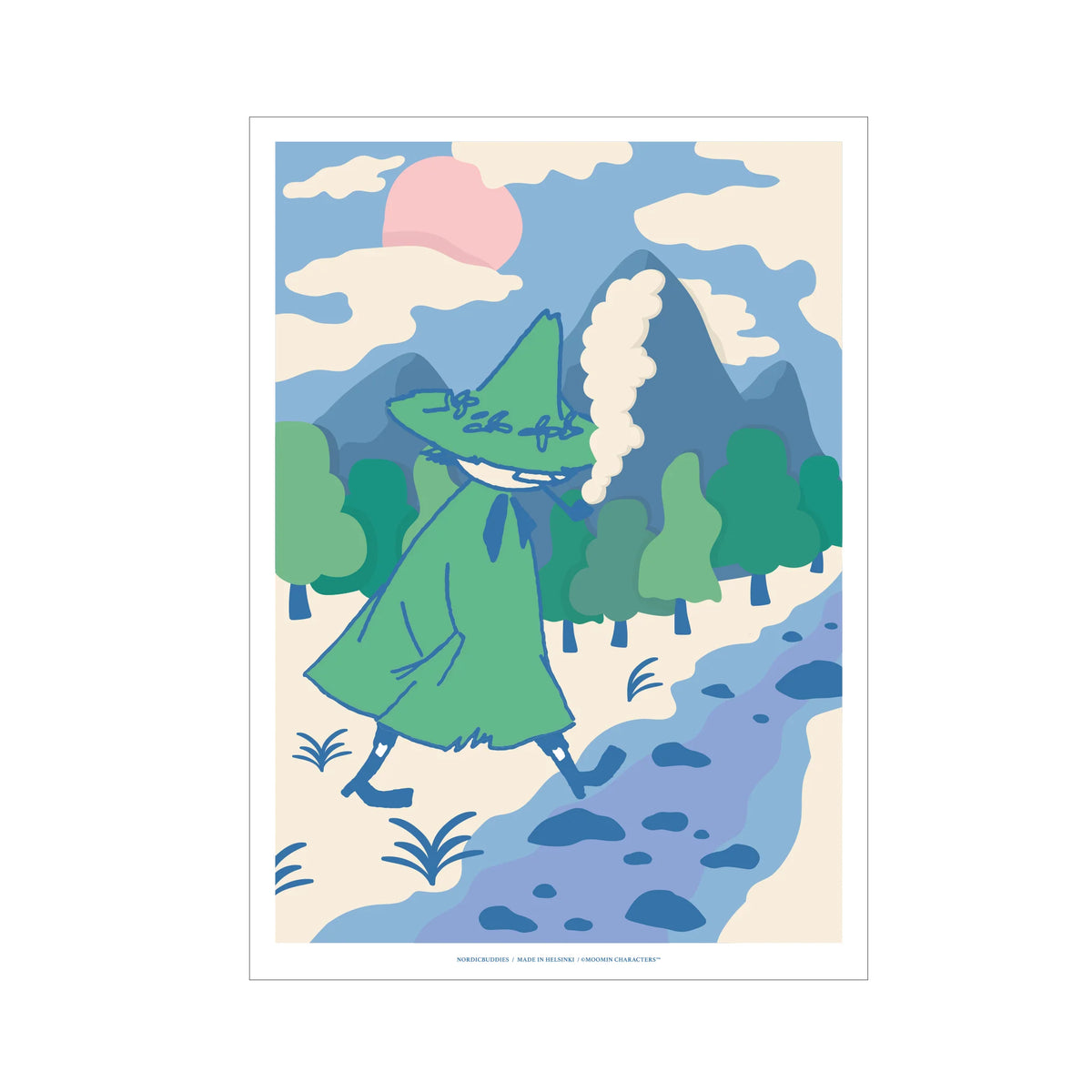 Plakat Snusmumrikken - Nordicbuddies