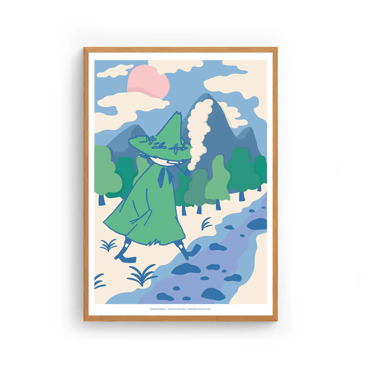 Plakat Snusmumrikken - Nordicbuddies