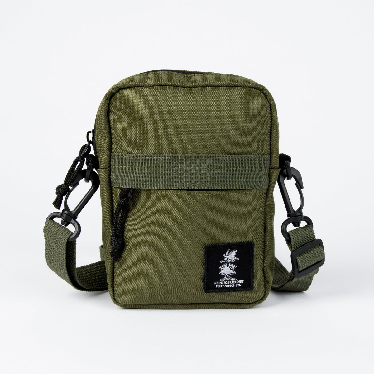 Cross-body Bag Snusmumrikken Khaki Grønn - Nordicbuddies