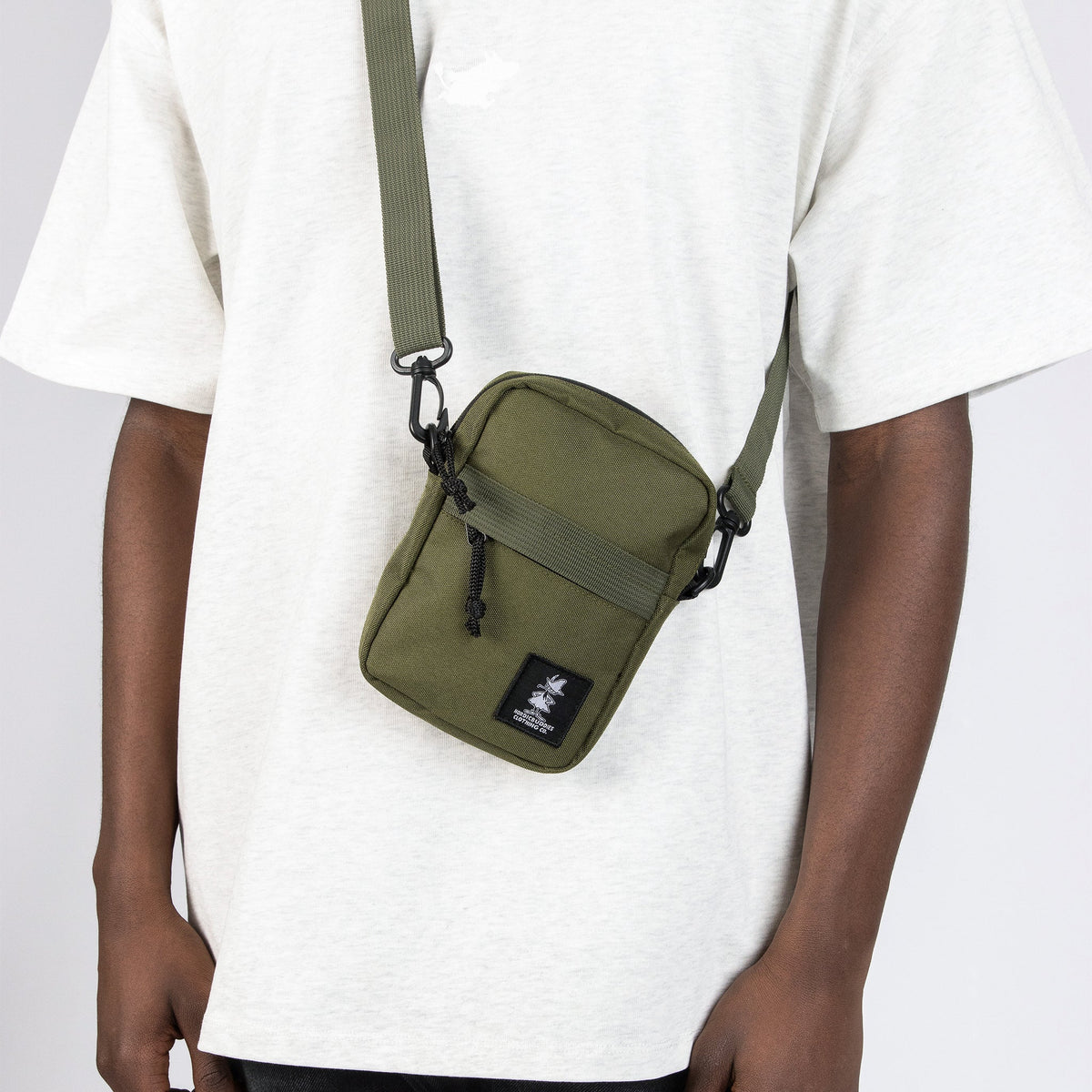 Cross-body Bag Snusmumrikken Khaki Grønn - Nordicbuddies