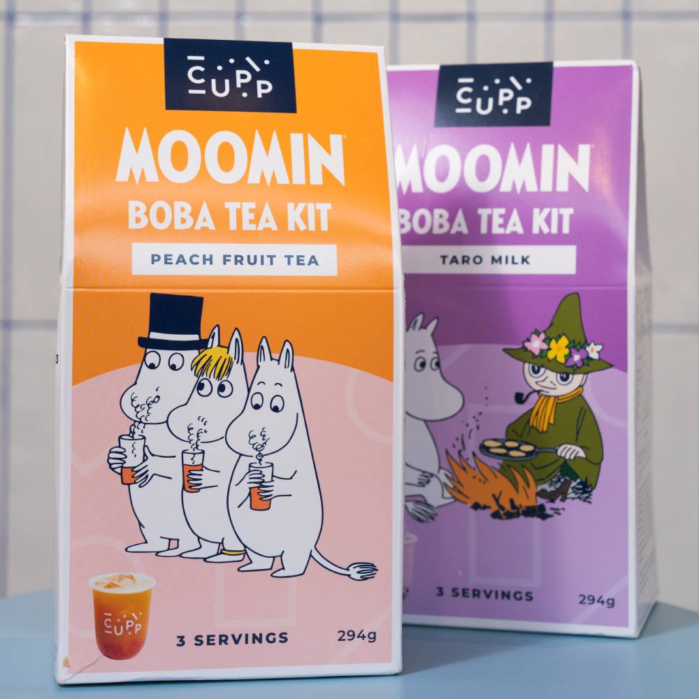 Moomin Boba Tea Kit Peach Fruit - The Official Moomin Shop