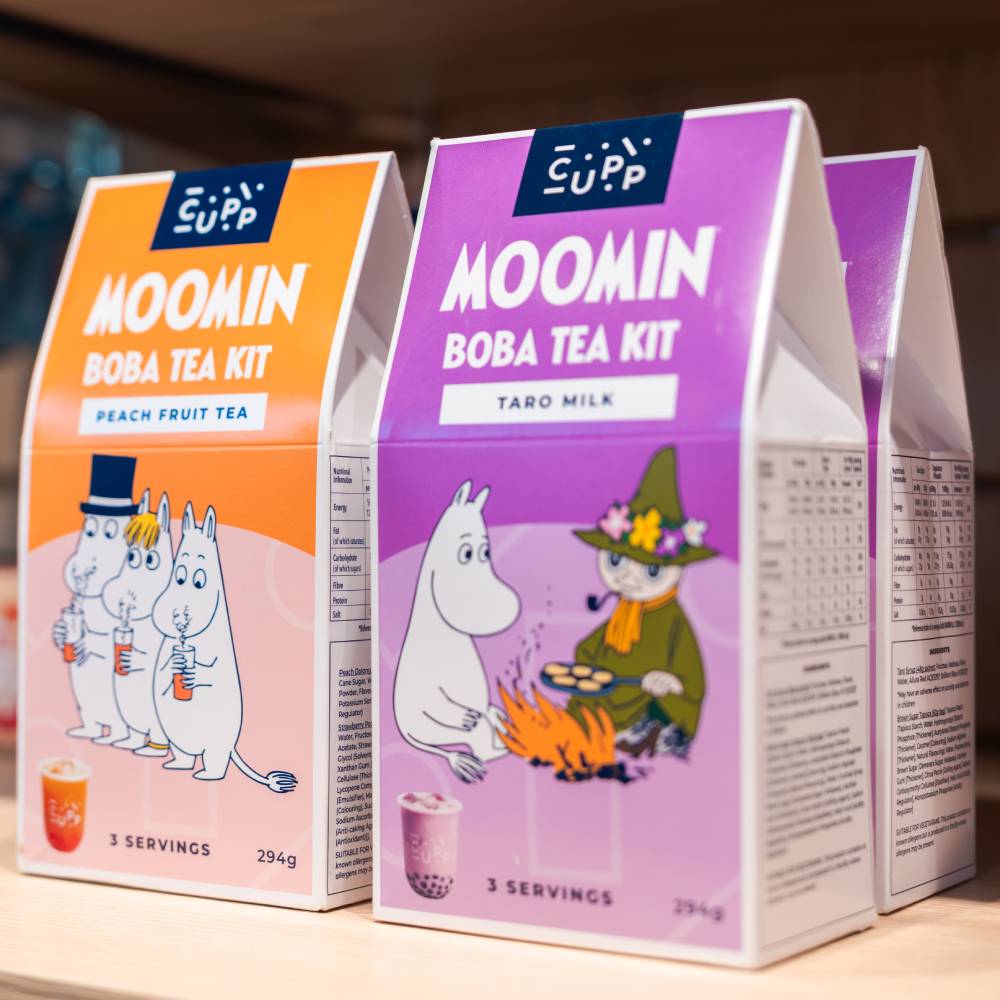Moomin Boba Tea Kit Peach Fruit - The Official Moomin Shop