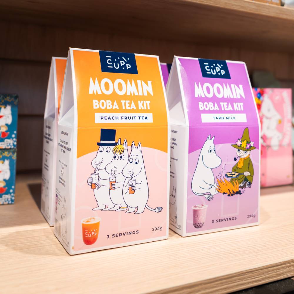 Moomin Boba Tea Kit Peach Fruit - The Official Moomin Shop