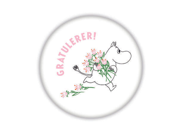 Mummi Magnet Gratulerer!