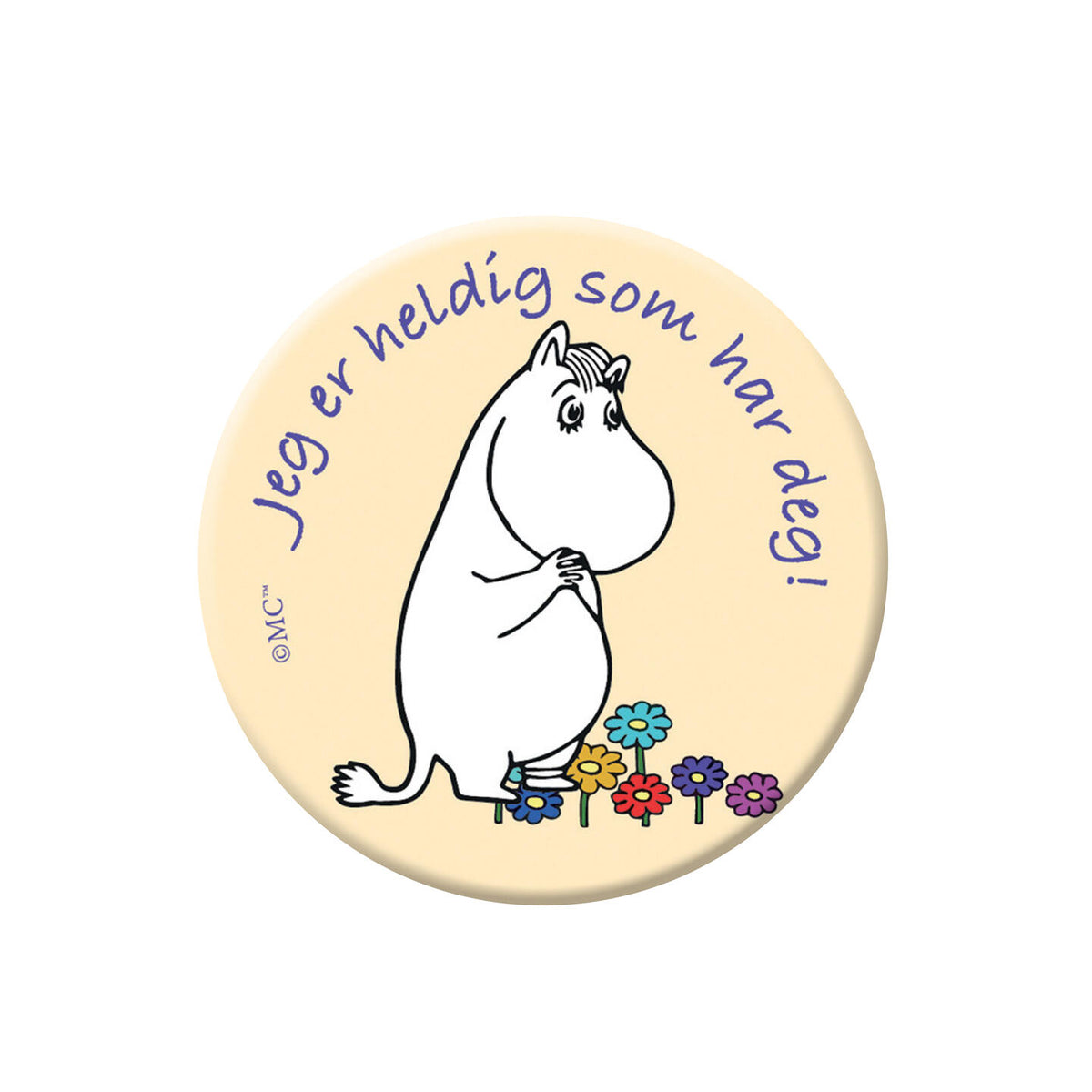 Mummi Magnet Jeg er heldig som har deg!