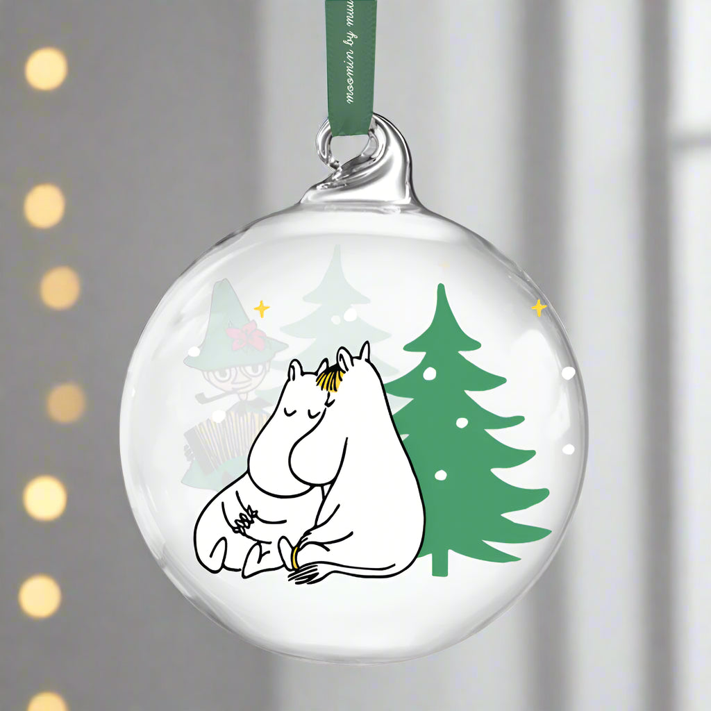 Mummi Julekule 7cm under juletreet Muurla