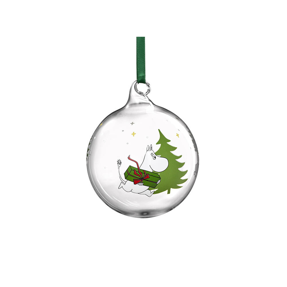 Mummi Julekule 9cm Grønn Muurla
