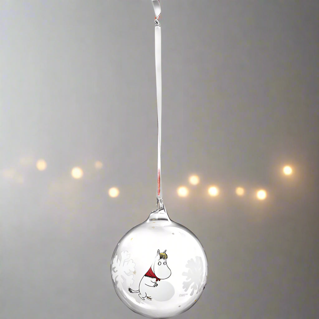 Mummi Julekule 9cm Snøfnugg Muurla