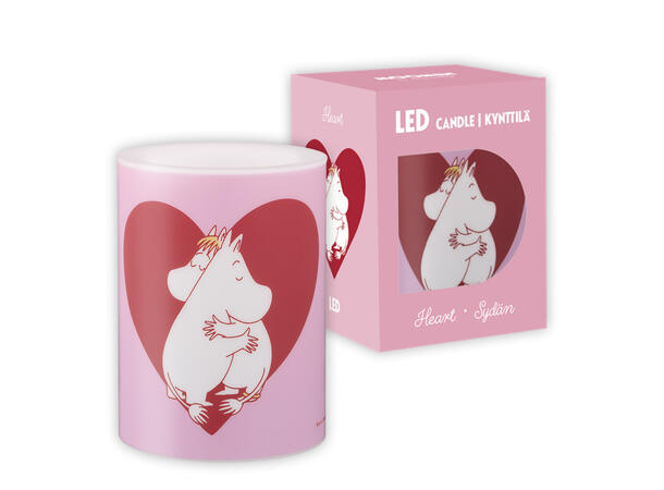 Mummi LED-lys Hjerte 10cm