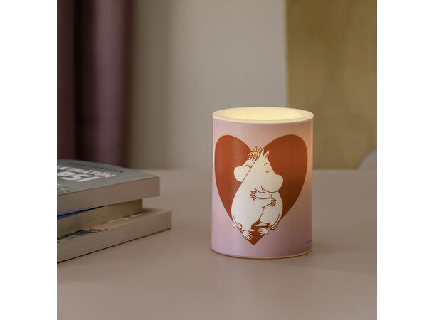 Mummi LED-lys Hjerte 10cm