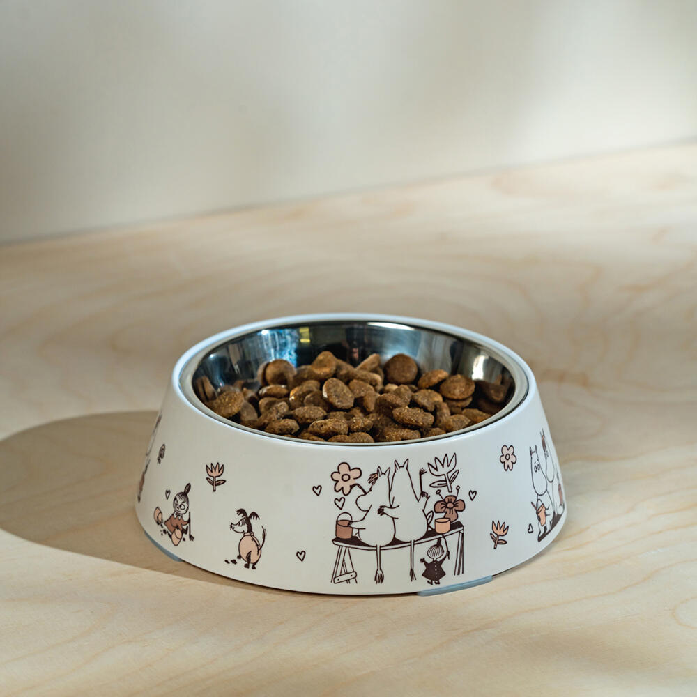 Mummi Pets Matskål Moments Beige M Muurla