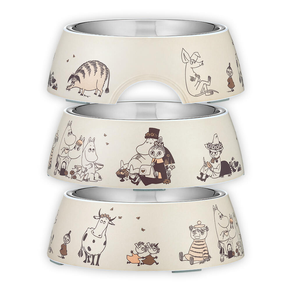 Mummi Pets Matskål Moments Beige L Muurla