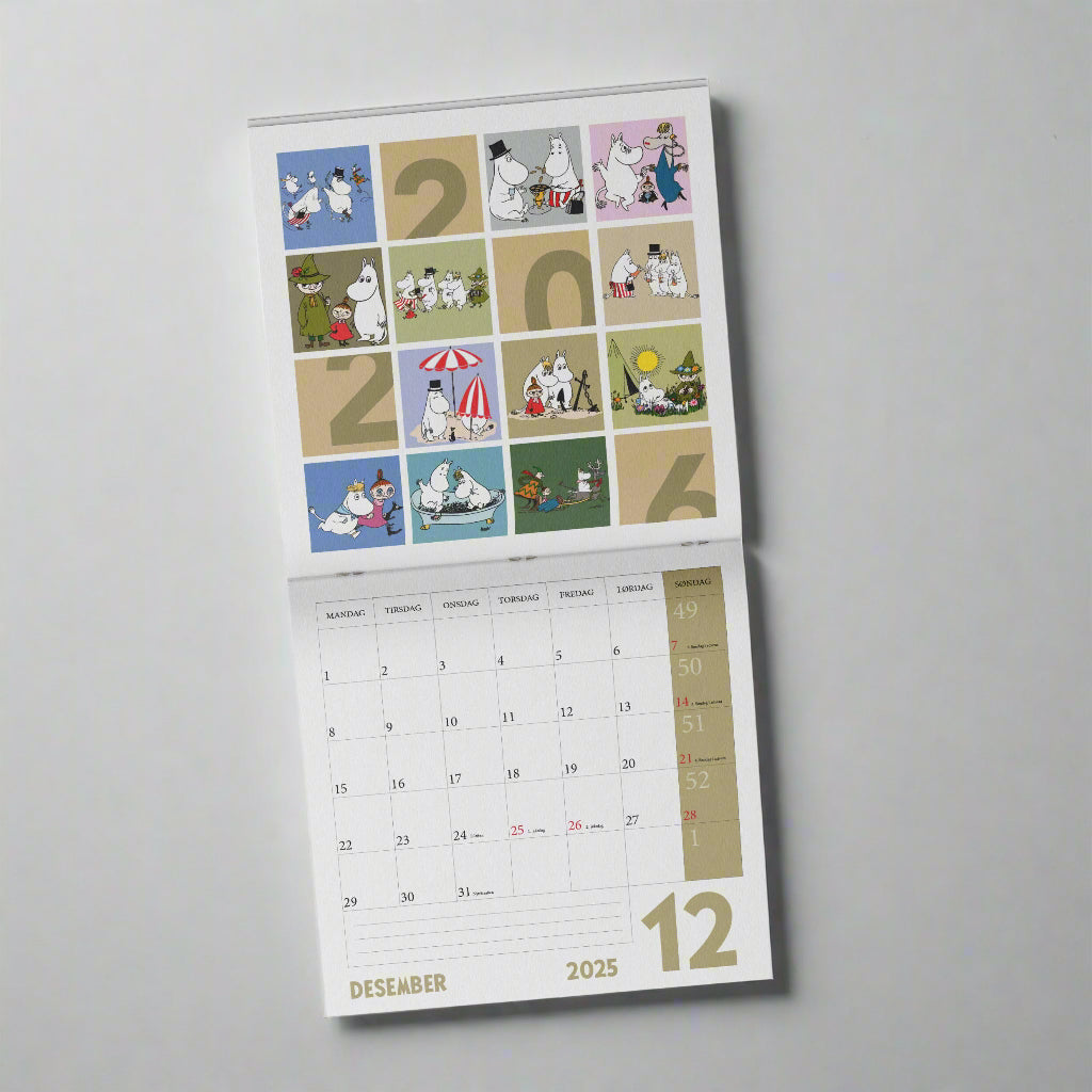 Mummi Veggkalender 2026