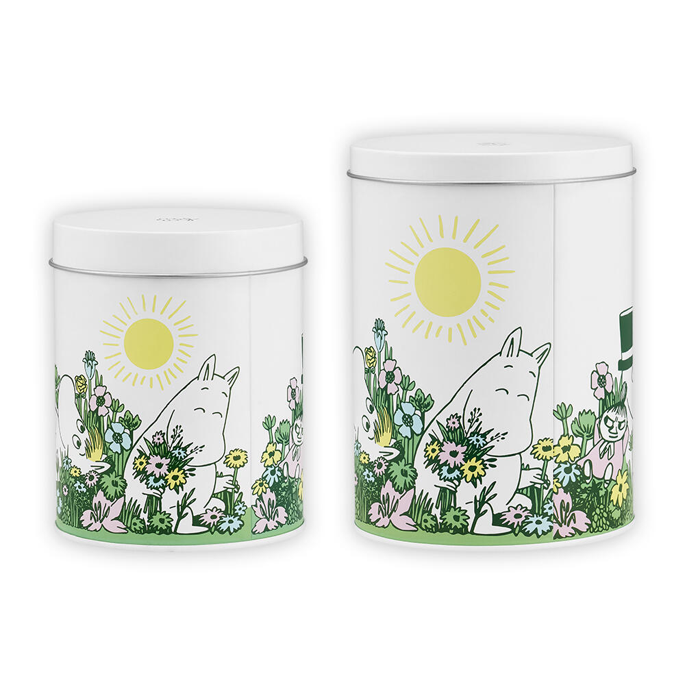 Mummi 2 oppbevaringsbokser - I hagen