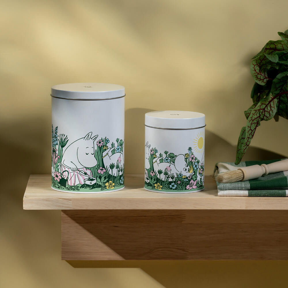 Mummi 2 oppbevaringsbokser - I hagen