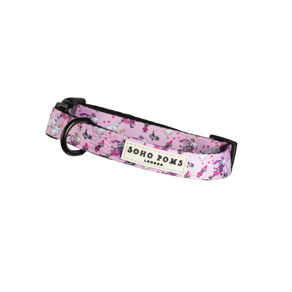 Mummi Halsbånd Rosa Vennskap - Soho Poms