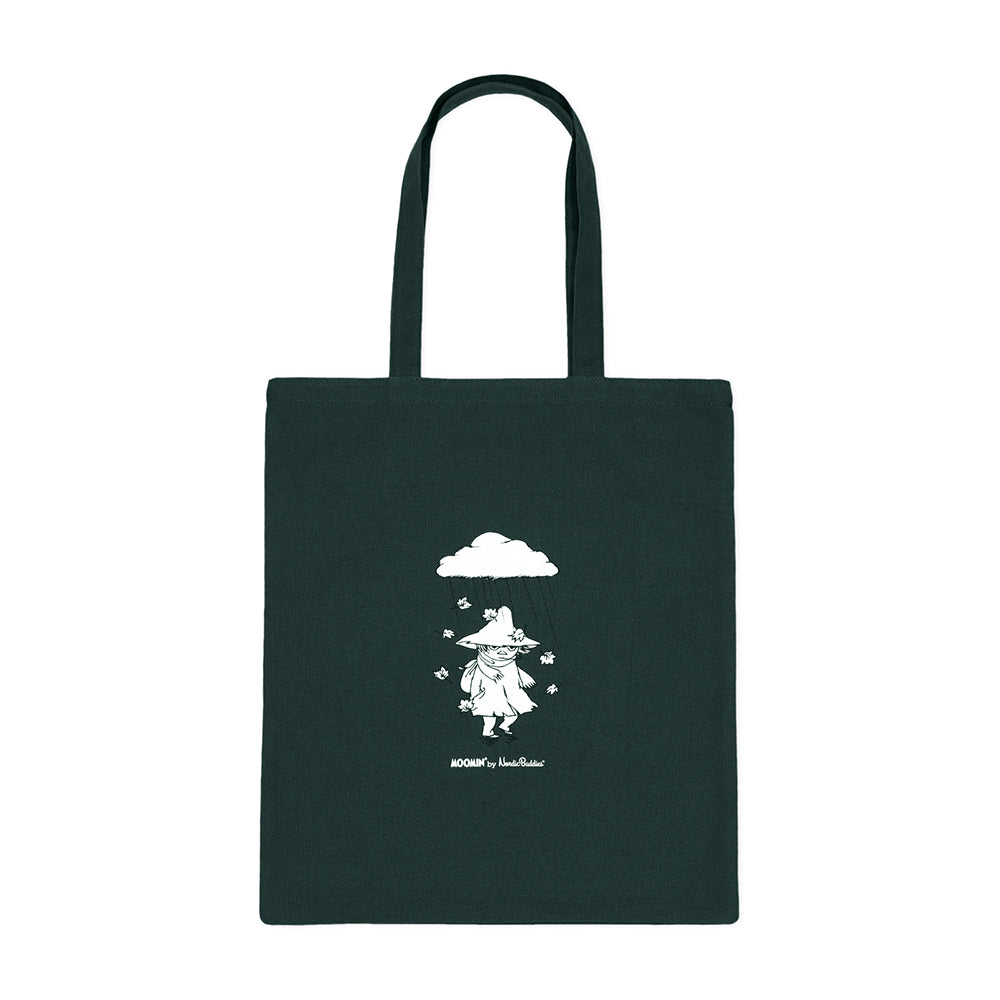 Snusmumrikken Tote Bag Mørkegrønn - Nordicbuddies