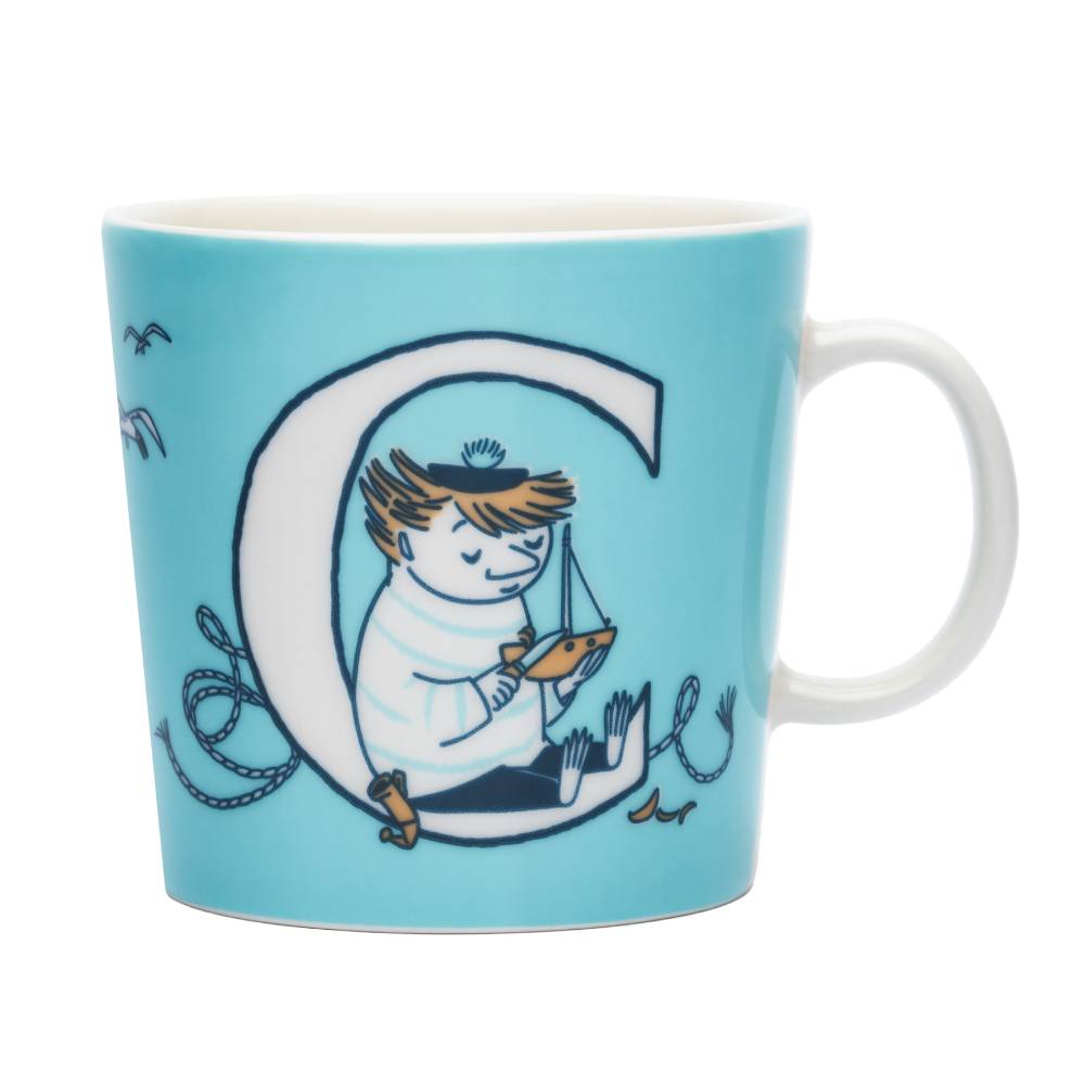 Mummi ABC Krus C 0,4L - Moomin Arabia