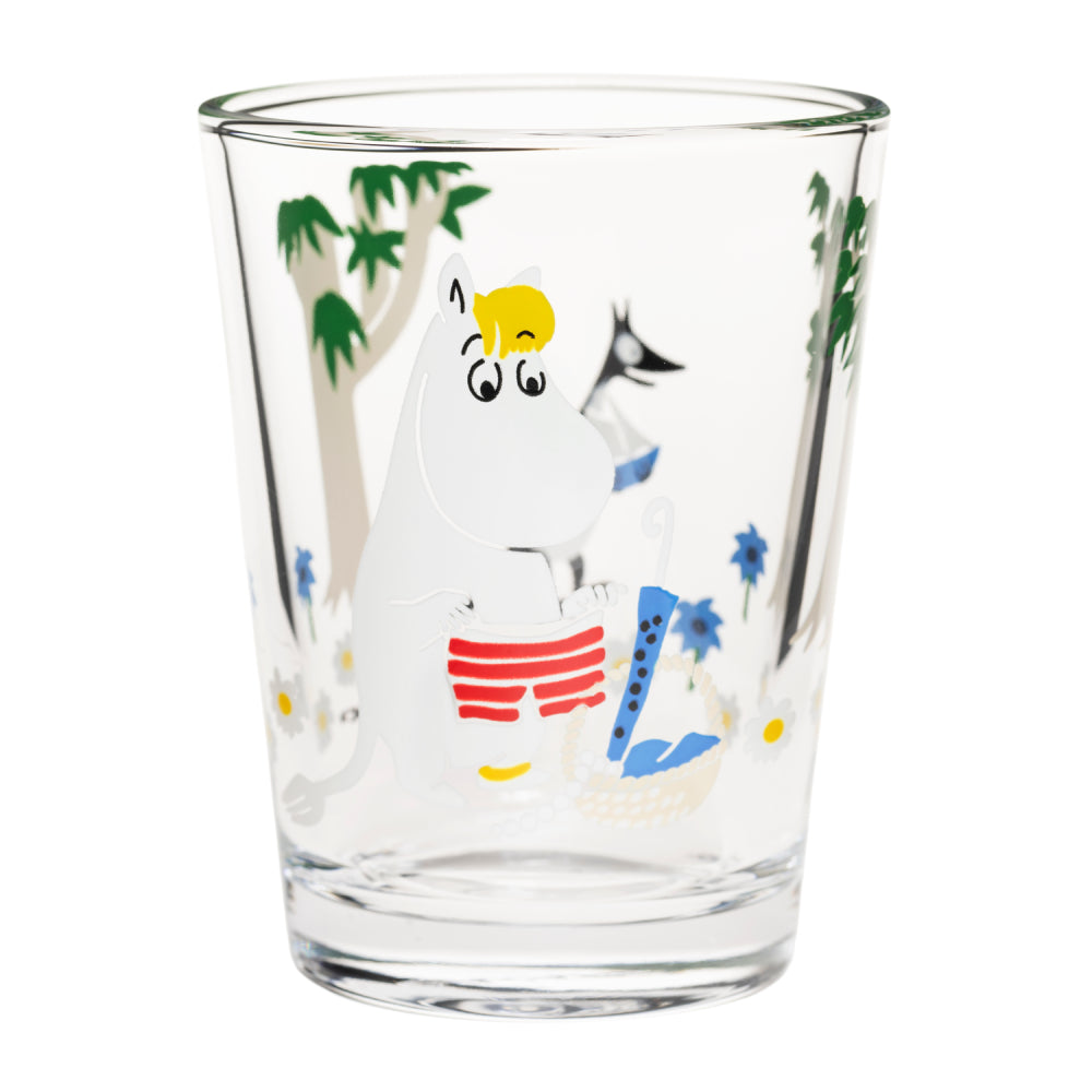 Mummi Drar på Ferie Vannglass 22cl - Moomin Arabia
