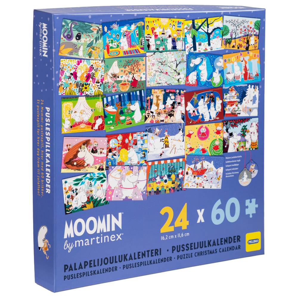 Mummi Adventskalender Puslespill 2024 - Martinex