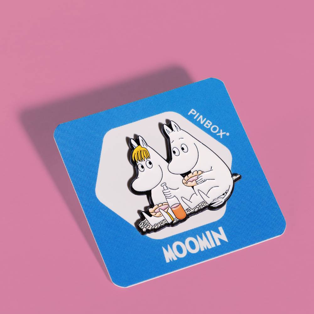 Pin Mummitroll og Snorkfrøken Middag - Pinbox