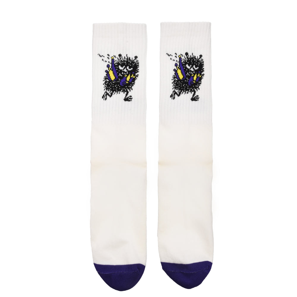 Stinky Menn Retro Soker Hvit - Nordicbuddies
