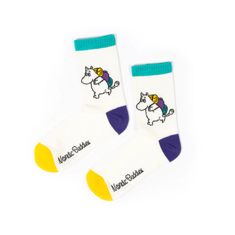 Mummitroll Camping Retro Sokker - Nordicbuddies