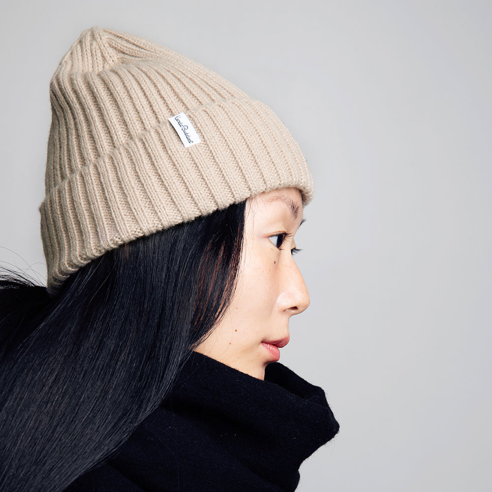 Sniff Beige Vinterlue Beanie - Nordicbuddies