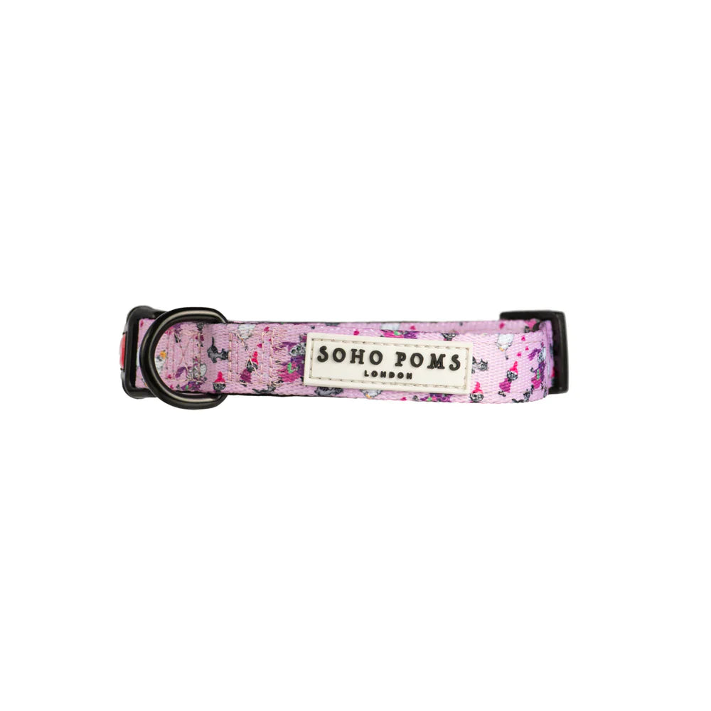 Mummi Halsbånd Rosa Vennskap - Soho Poms