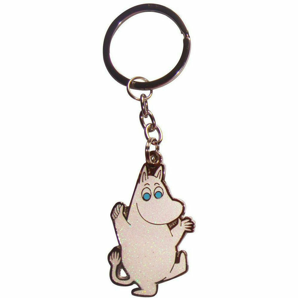 Moomintroll Glitter Nøkkelring