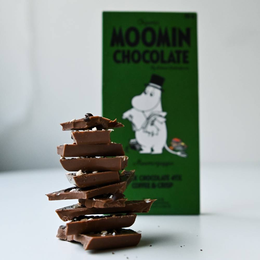 Mummipappa Melkesjokolade Kaffe og Krisp - Kalmar Chokladfabrik