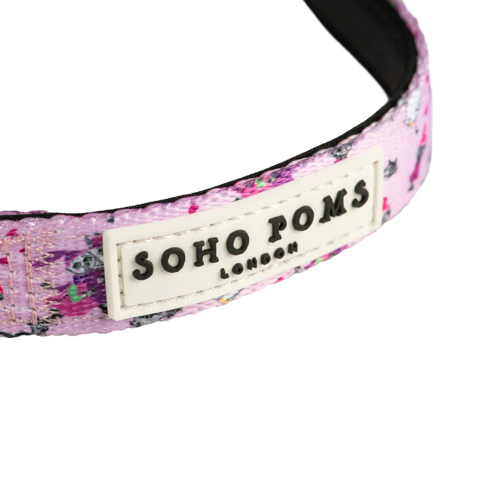 Mummi Halsbånd Rosa Vennskap - Soho Poms