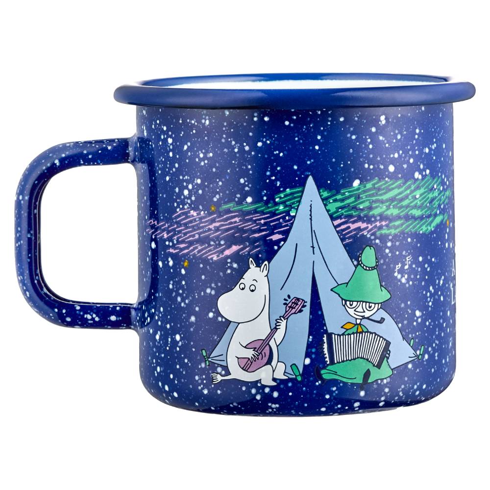 Moomin X Laufey Emaljekrus 3,7dl - Muurla