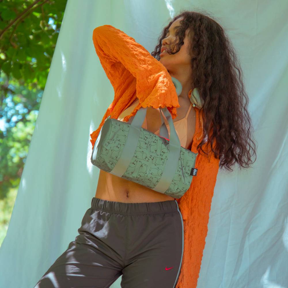 Mummi Pattern Refleks Weekend Bag - LOQI