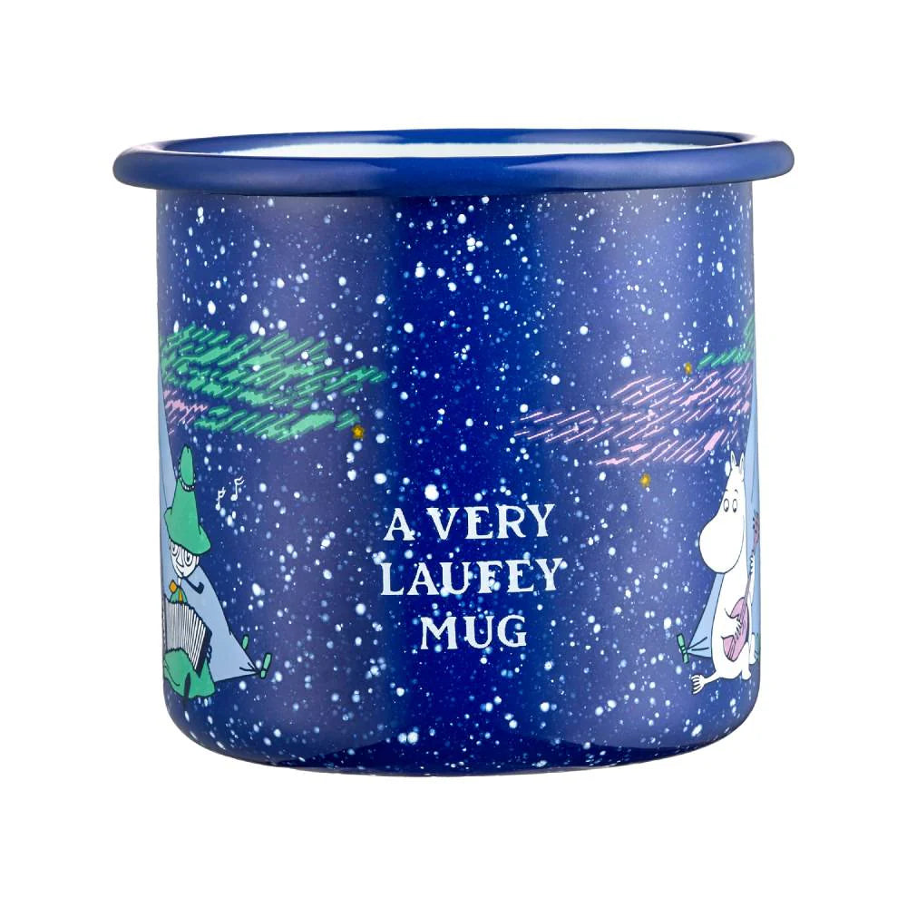 Moomin X Laufey Emaljekrus 3,7dl - Muurla