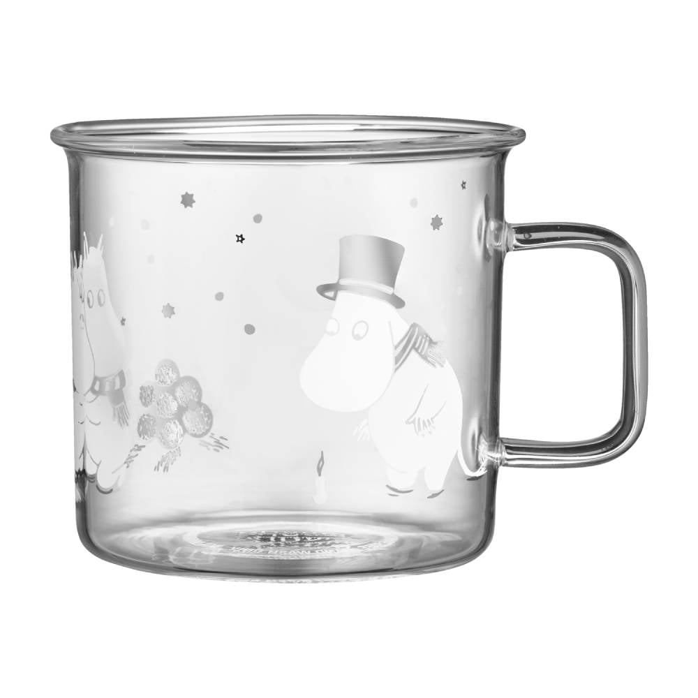 Mummi La det snø glasskrus 3,5dl - Muurla