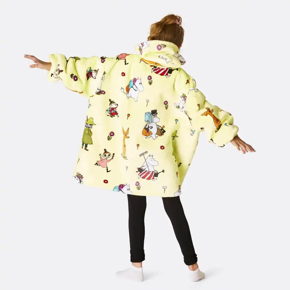 Mummi HappyHoodie Barn Gul - SillySanta