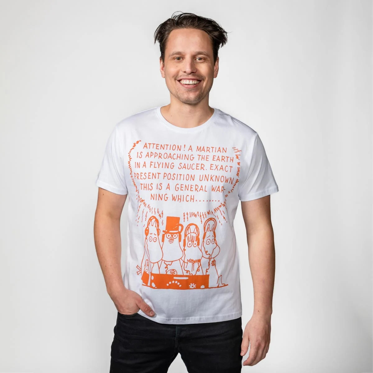 Mummifamilien T-skjorte Hvit