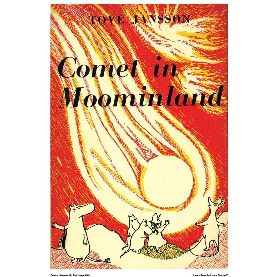 Mummi Plakat Comet in Moominland
