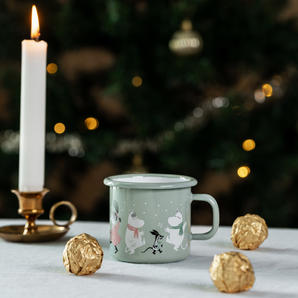 Mummi Emaljekrus Festive Spirits 2,5dl - Muurla