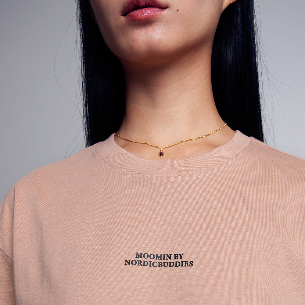 Mummitroll T-skjorte Beige - Nordicbuddies