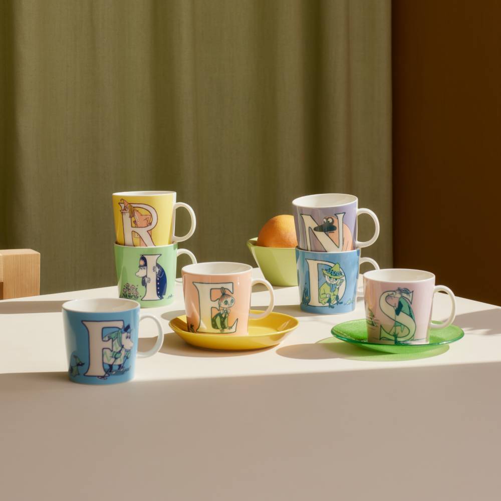 Mummi ABC Krus D 0,4l - Moomin Arabia