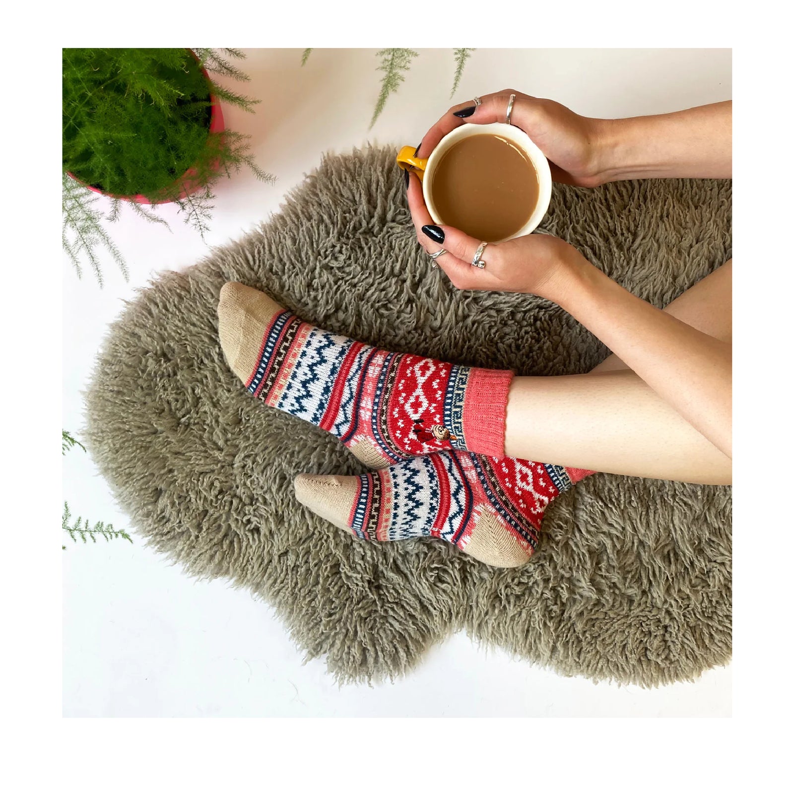 Lille My Fair Isle Sokker - House of Disaster