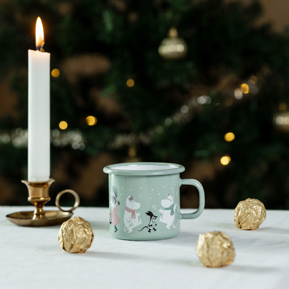 Mummi Emaljekrus Festive Spirits 2,5dl - Muurla